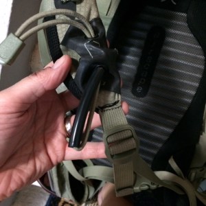Osprey Backpack fixed. 