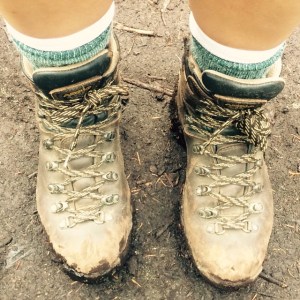 Brande's Asolo Boots