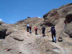 almost to the saddle, day 4 of 7