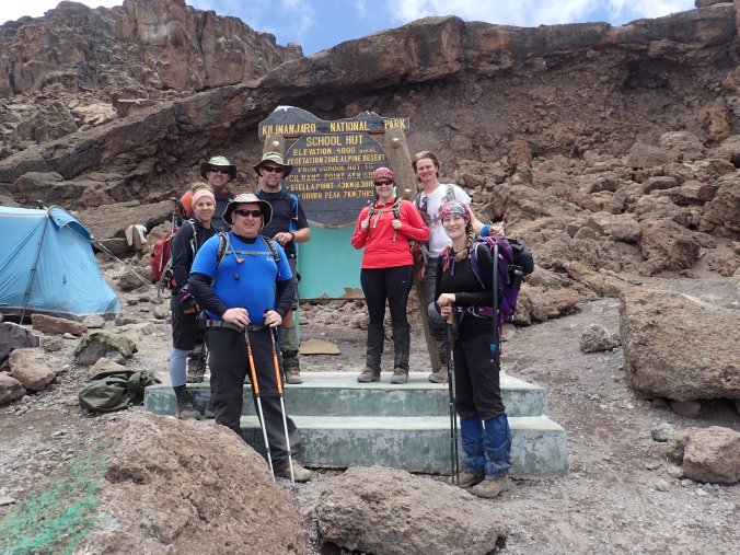 school huts, rongai route